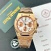 Audemars Piguet Royal Oak 26331OR 41mm with White Dial by ZF Factory