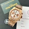 Audemars Piguet Royal Oak 26331OR 41mm with White Dial by ZF Factory - Image 2