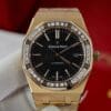 Audemars Piguet Royal Oak 15400OR 41mm Custom with Moissanite Diamonds