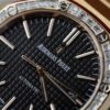 Audemars Piguet Royal Oak 15400OR 41mm Custom with Moissanite Diamonds - Image 5