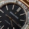 Audemars Piguet Royal Oak 15400OR 41mm Custom with Moissanite Diamonds - Image 5