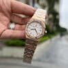 Audemars Piguet Royal Oak 34mm Rose Gold with White Dial - Image 2