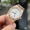 Audemars Piguet Royal Oak 34mm Rose Gold with White Dial - Image 4