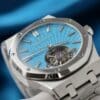 Audemars Piguet Royal Oak Flying Tourbillon 41mm with Tiffany Blue Dial - Image 5