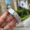 Audemars Piguet Royal Oak 34mm with Blue Dial and Metal Wire Bracelet - Image 5