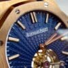 Audemars Piguet Royal Oak Tourbillon 26522OR 41mm in Rose Gold with Blue Dial - Image 4