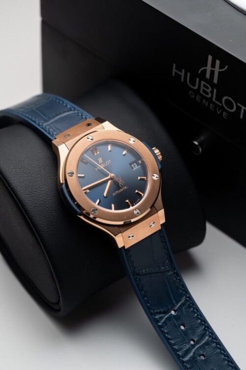 Hublot Classic Fusion King Gold Blue JJF Factory 38mm - Image 3