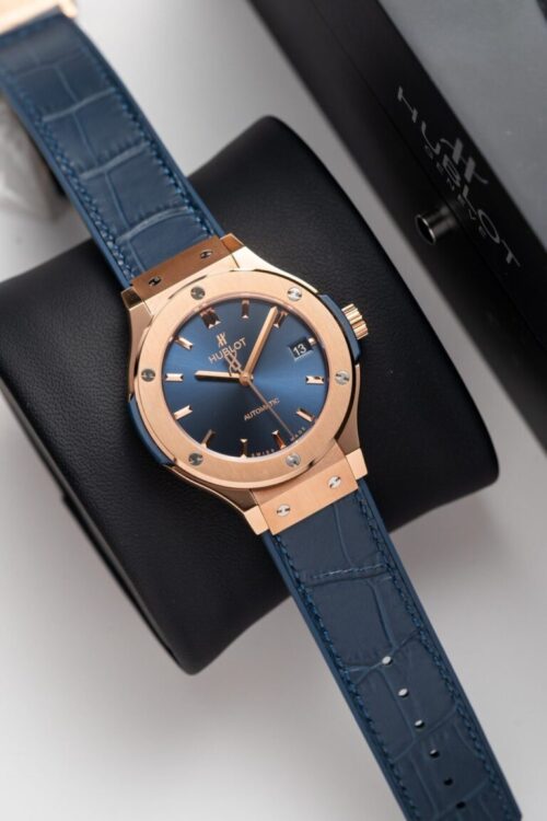 Hublot Classic Fusion King Gold Blue JJF Factory 38mm