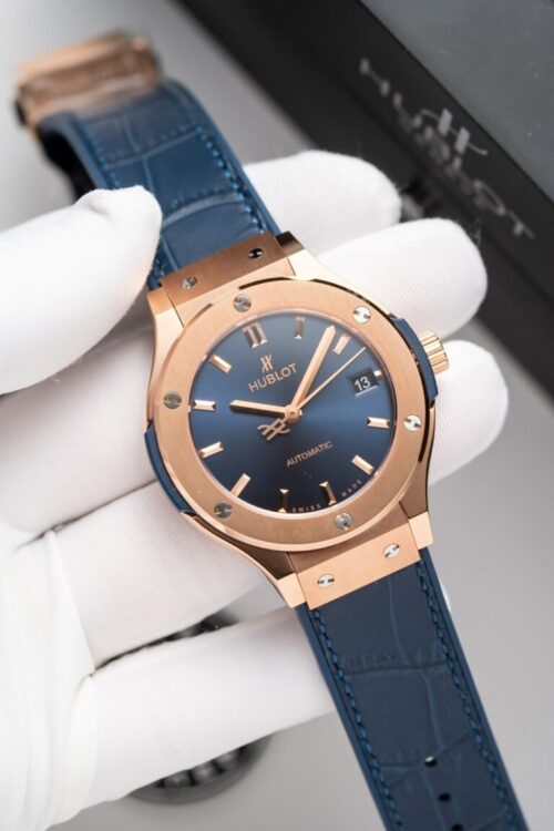 Hublot Classic Fusion King Gold Blue JJF Factory 38mm - Image 5