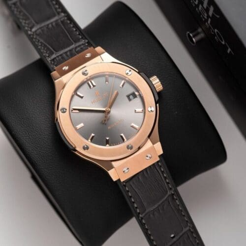 Hublot Classic Fusion King Gold Gray Dial JJF Factory 38mm