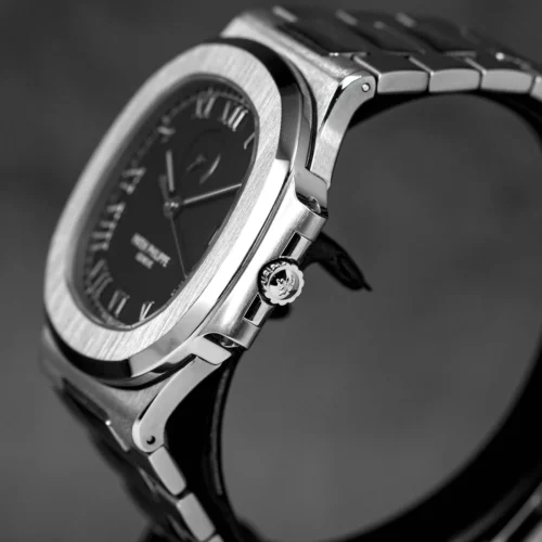 Patek Philippe Nautilus 3710/1A-001 Comet Black Roman Dial - Image 3