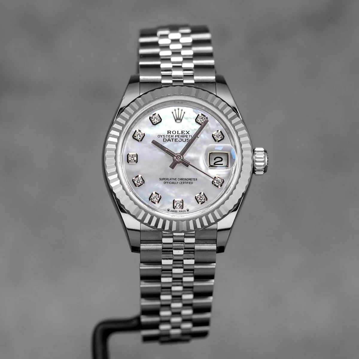 Datejust 28mm Mother of Pearl (MOP) Diamond Dial