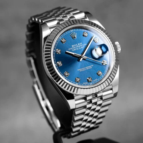 Datejust 41mm Blue Diamond Dial (2018) - Image 2