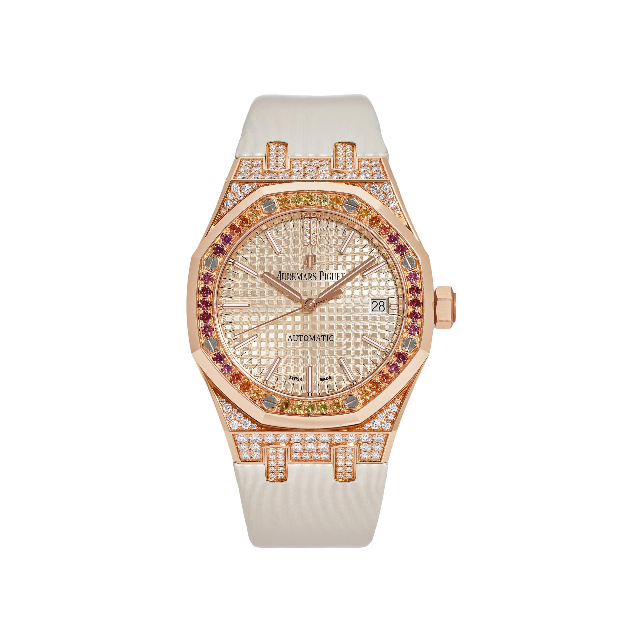 Audemars Piguet Royal Oak Rose Gold and Diamonds