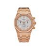 Audemars Piguet Royal Oak Chronograph Rose Gold White Dial