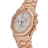 Audemars Piguet Royal Oak Chronograph Rose Gold White Dial - Image 4
