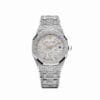 Royal Oak Frosted White Gold Crystal Sand Dial