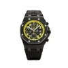 Audemars Piguet Royal Oak Offshore Chronograph Bumble Bee Carbon Black Dial Alligator