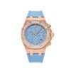 Audemars Piguet Royal Oak Offshore Chronograph Rose Gold Blue Dial Diamond Bezel