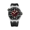  Royal Oak Offshore Diver Smoked Red Dial White Gold
