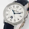Rendez-Vous 34mm Dia SS/LE White Dial On Blue Leather Strap APSF A898  - Image 3