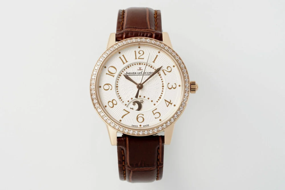 Rendez-Vous 34mm RG/LE Cream Dial On Brown Leather Strap 