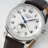 Longines Master Moonphase SS/LE White/Numerals Dial  - Image 2