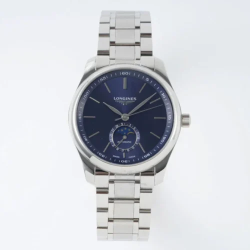 Longines Master Moonphase SS/SS Blue Dial 