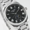 Longines Master Moonphase SS/SS Black/Roman Dial - Image 2