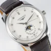Longines Master Moonphase SS/LE White/Diamond Dial - Image 3