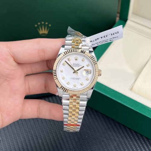 Rolex DateJust Gold Wrapped Mother Of Pearl Dial GM Factory 41mm