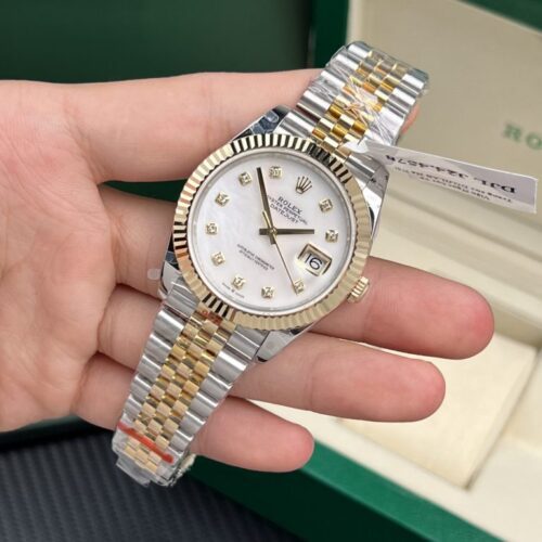 Rolex DateJust Gold Wrapped Mother Of Pearl Dial GM Factory 41mm - Image 3