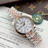 Rolex DateJust 126331 Demi Rose Gold White Dial Clean Factory 41mm