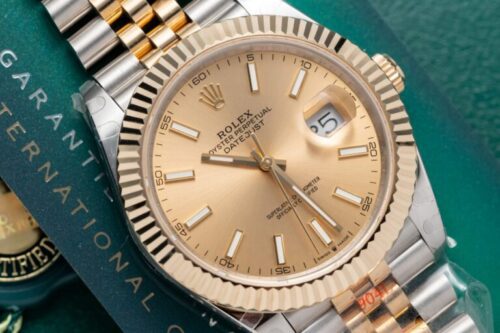 Rolex DateJust Jubilee Strap Gold Wrapped GM Factory 41mm - Image 2