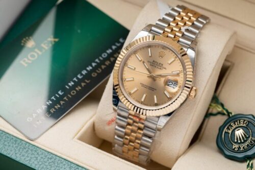 Rolex DateJust Jubilee Strap Gold Wrapped GM Factory 41mm - Image 3