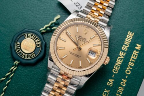 Rolex DateJust Jubilee Strap Gold Wrapped GM Factory 41mm