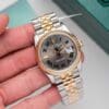 Rolex DateJust Dial Wimbledon Gold Wrapped GM Factory 36mm - Image 4