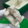Rolex DateJust 31mm Gold Wrapped with Mother Of Pearl Dial and Natural Diamond Markers - GM Factory - Image 7