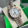 Rolex DateJust 31mm Gold Wrapped with Mother Of Pearl Dial and Natural Diamond Markers - GM Factory - Image 4
