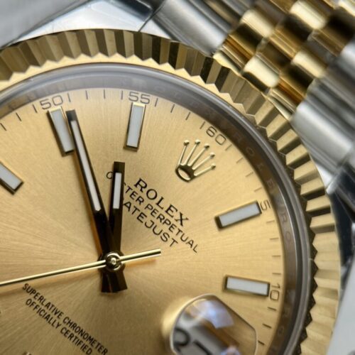 Rolex DateJust Yellow Dial EW Factory 36/41mm - Image 2