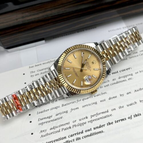 Rolex DateJust Yellow Dial EW Factory 36/41mm - Image 3