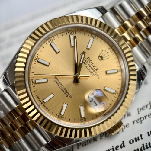 Rolex DateJust Yellow Dial EW Factory 36/41mm - Image 4