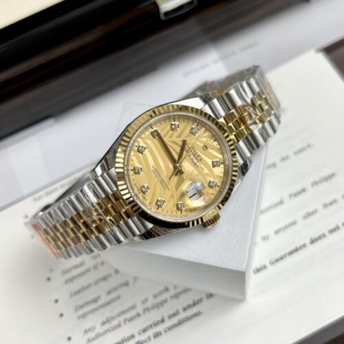 Rolex DateJust Yellow Dial EW Factory 36/41mm - Image 5