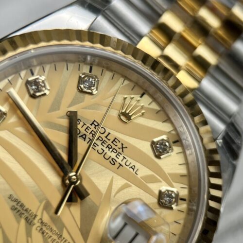 Rolex DateJust Demi Gold Jubilee Strap EW Factory 36/41mm - Image 3