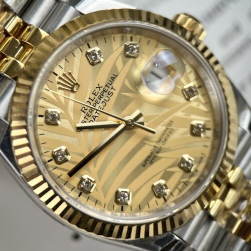 Rolex DateJust Demi Gold Jubilee Strap EW Factory 36/41mm - Image 4