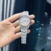 Rolex DateJust Rainbow Custom Moissanite Diamonds 41mm - Image 6