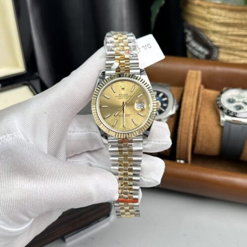 Rolex DateJust Gold Wrapped Jubilee Strap GM Factory 41mm