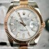 Rolex DateJust 126331 Gold Wrapped Oyster Strap Clean Factory 41mm