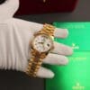 Rolex Day-Date 36mm Mother Of Pearl Dial Custom Gold Wrapped - Image 4