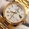 Rolex Day-Date 36mm Mother Of Pearl Dial Custom Gold Wrapped - Image 7